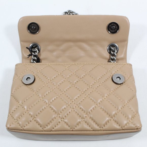 Kurt Geiger Mini Brixton Lock Crossbody Bag - Tan - Picture 6 of 8